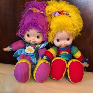 Rainbow Brite Pair of Dolls